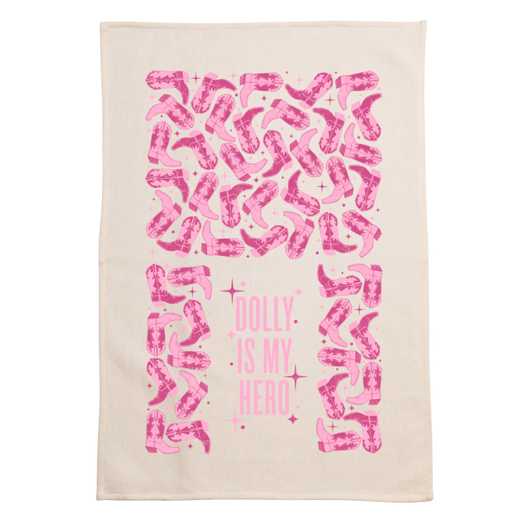 Dolly is My Hero Kitchen Towel