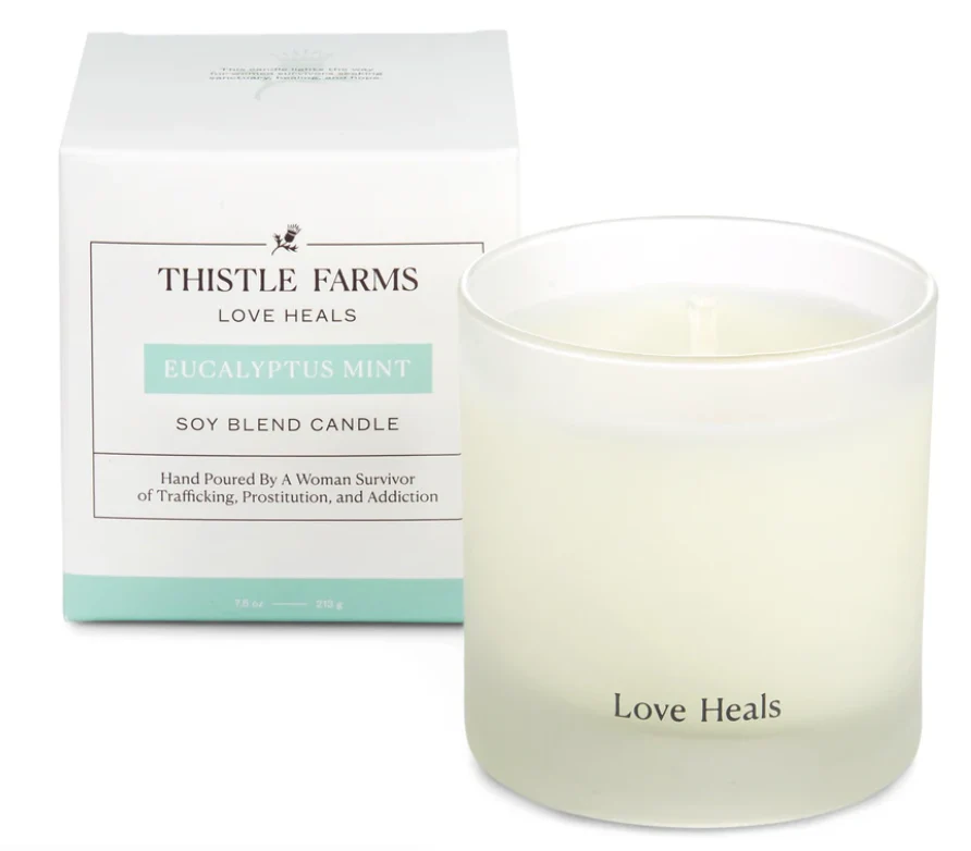 Eucalyptus Mint Thistle Farms Candle