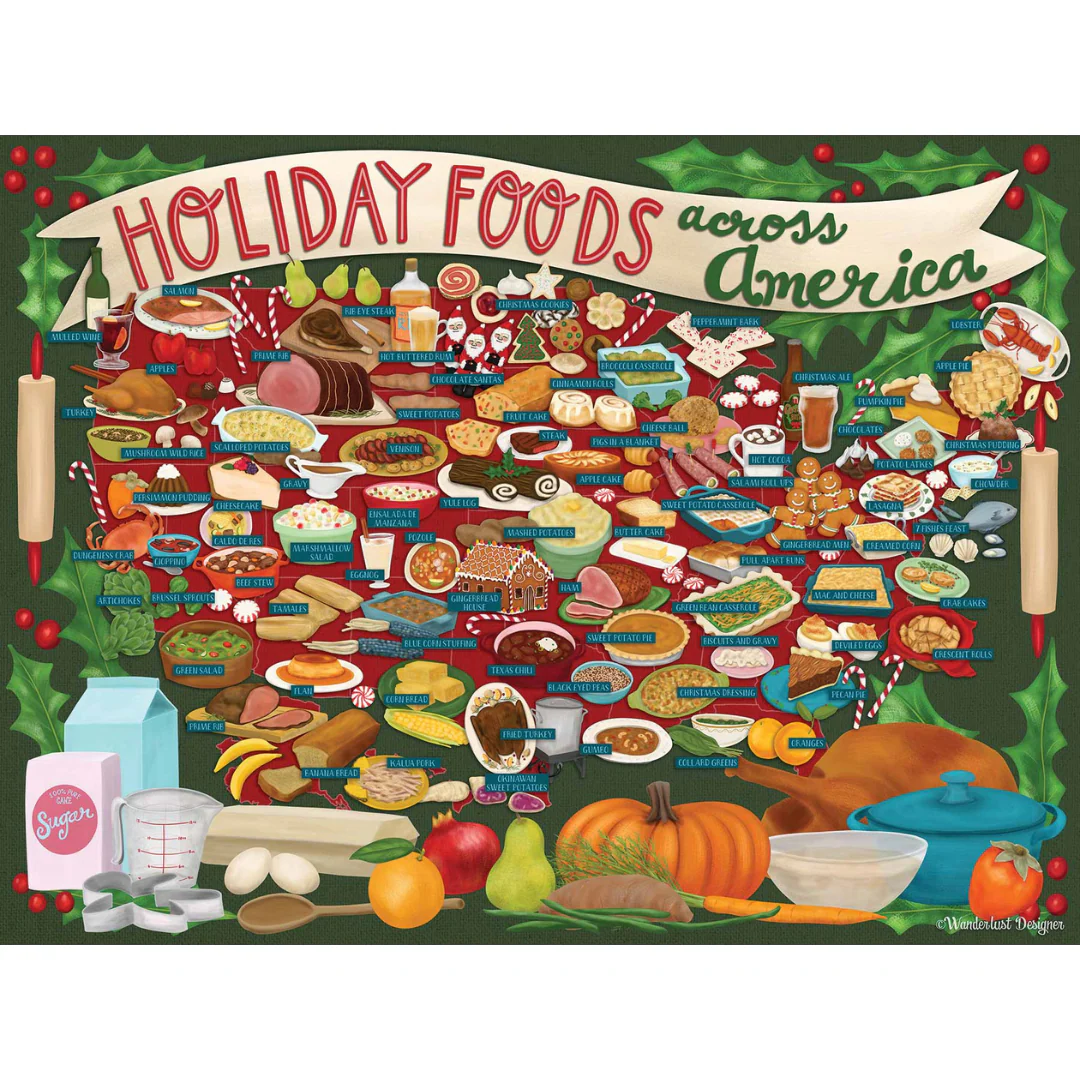 Holiday Foods Across America Puzzle - Image 2