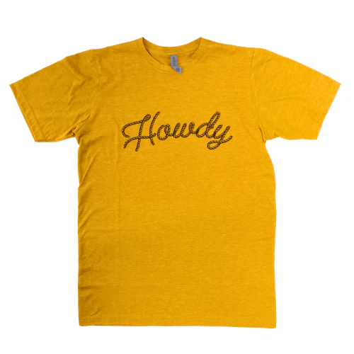 Howdy Golden Yellow Shirt