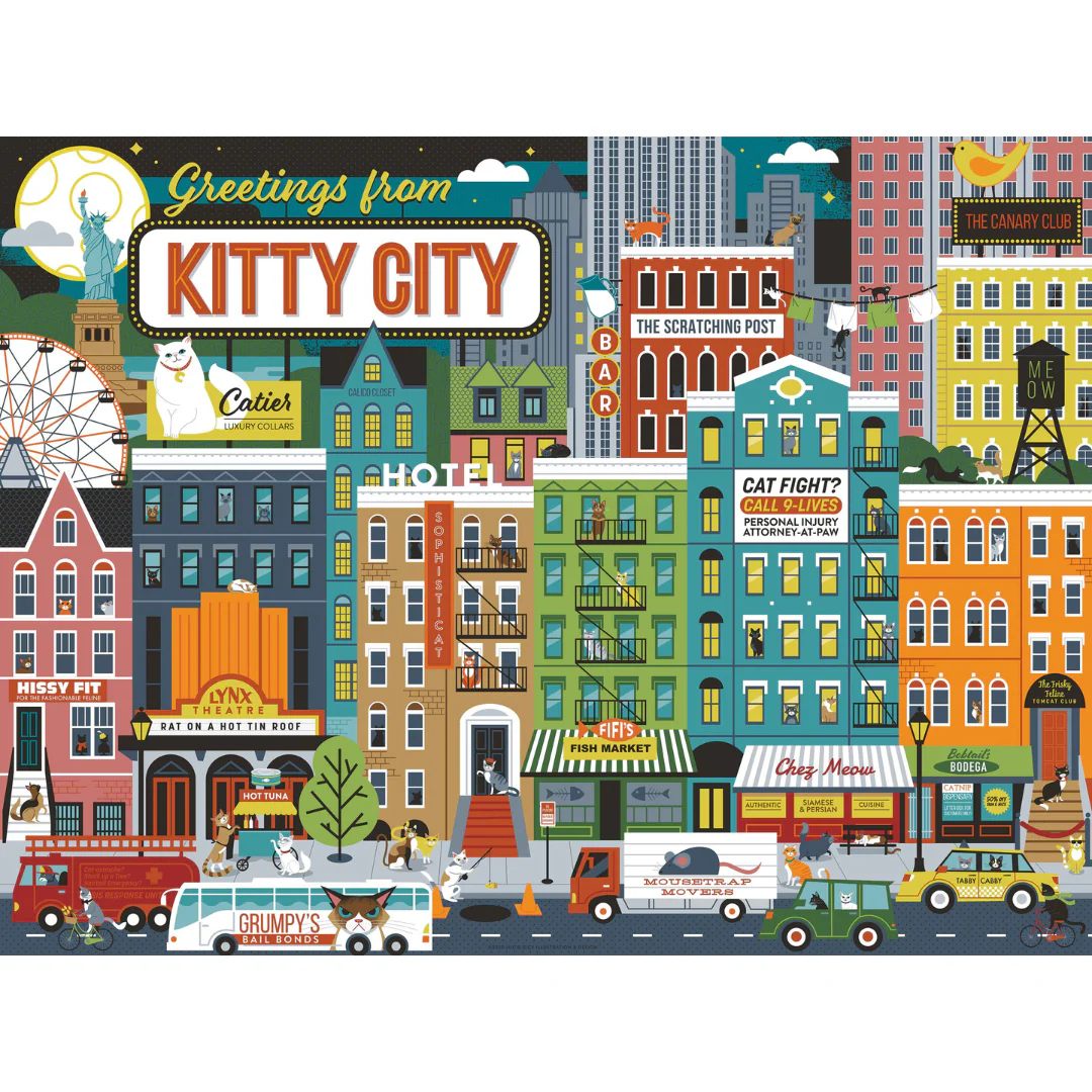 Kitty City Puzzle - Image 2