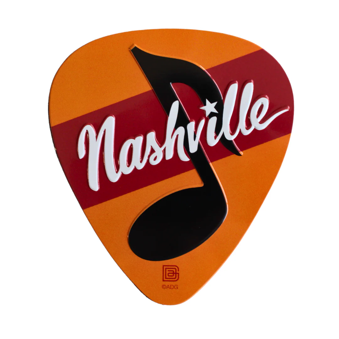 Spirit of Nashville Metal Guitar Pick Magnet - Image 2