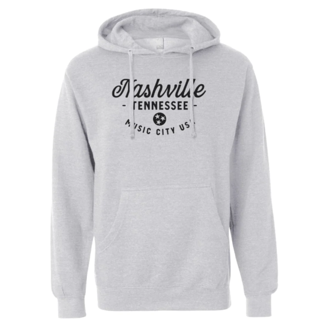 Nashville Gray Hoodie Sweatshirt