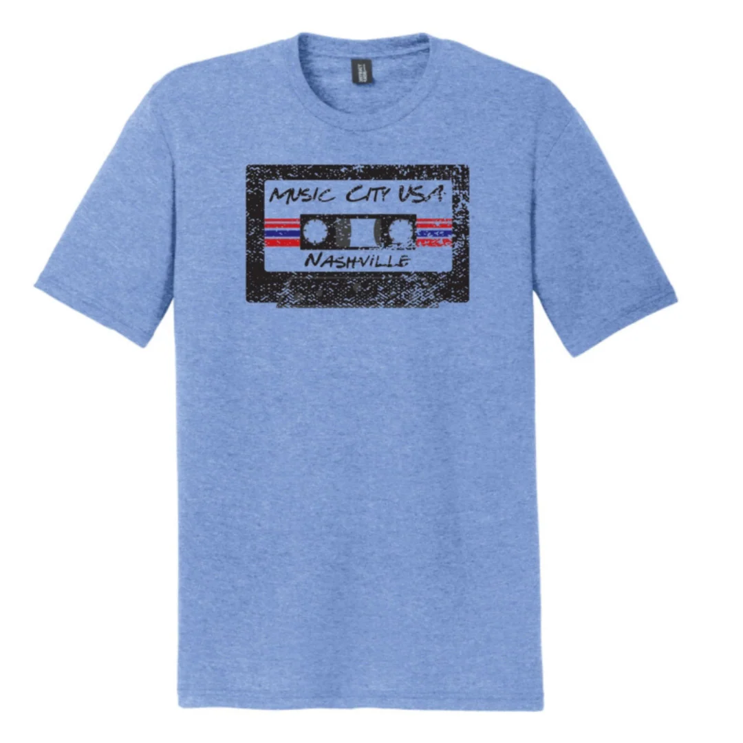 Nashville Music City Cassette Shirt