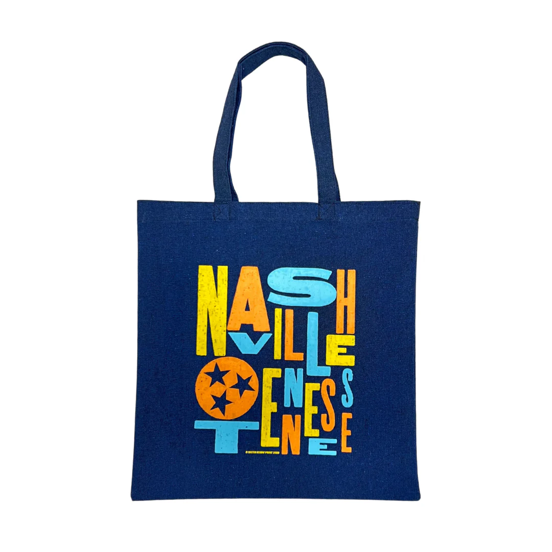 Nashville Scramble Letters Tote