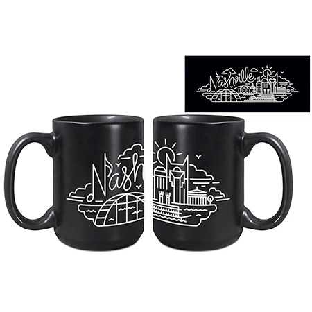 Nashville Skyline Mug - Image 4