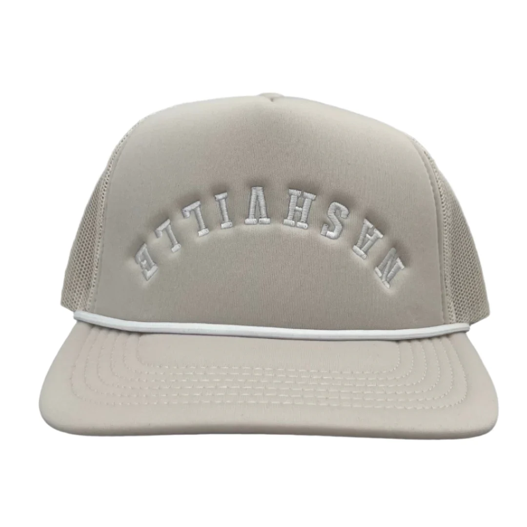 Nashville Upside Down Trucker Hat - Image 3