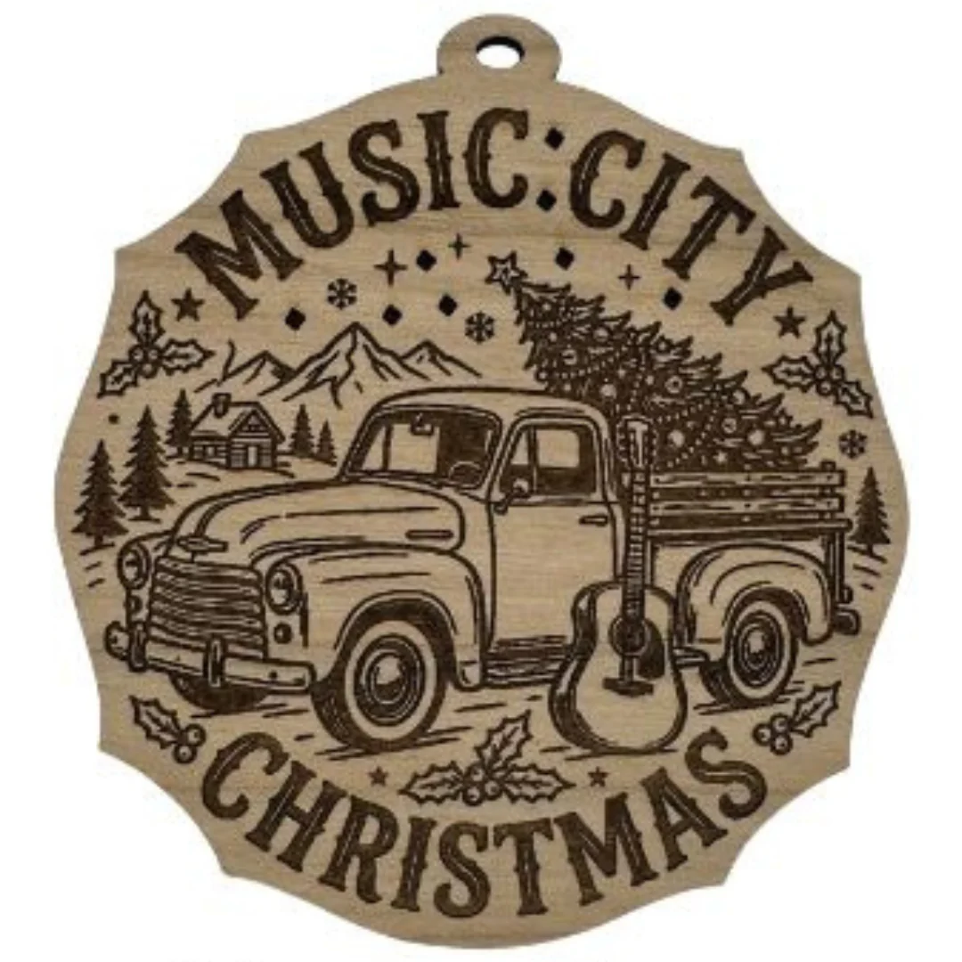 Nashville Wooden Ornament - Image 10