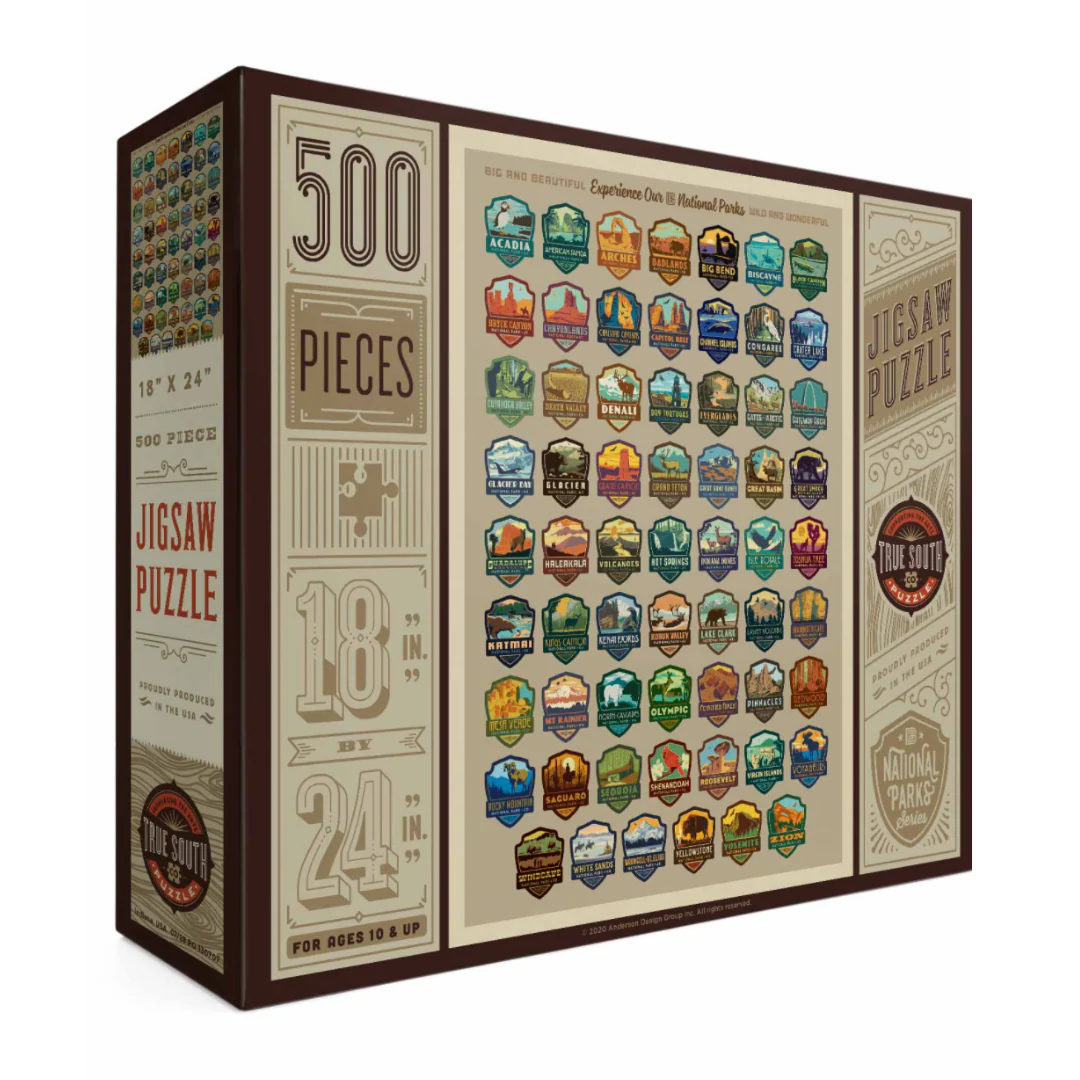 National Parks Emblem Puzzle