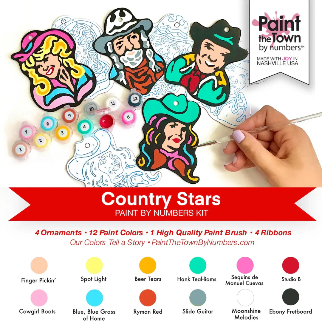 Paint the Town by Number Kit - Image 2