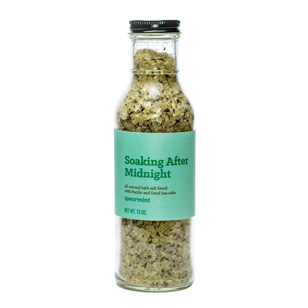 Spearmint Soaking After Midnight Bath Salts