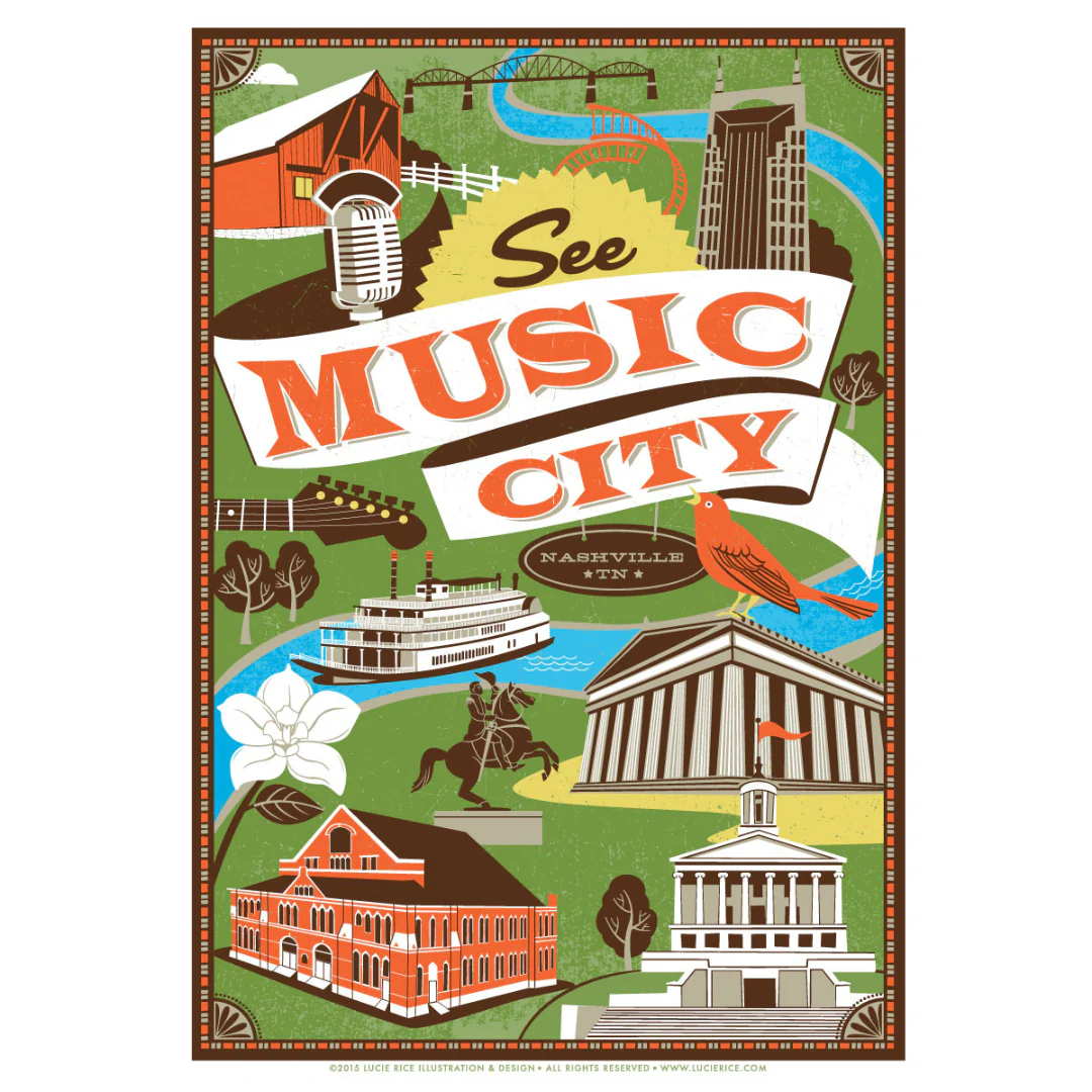Spirit of Nashville Magnet - Image 11