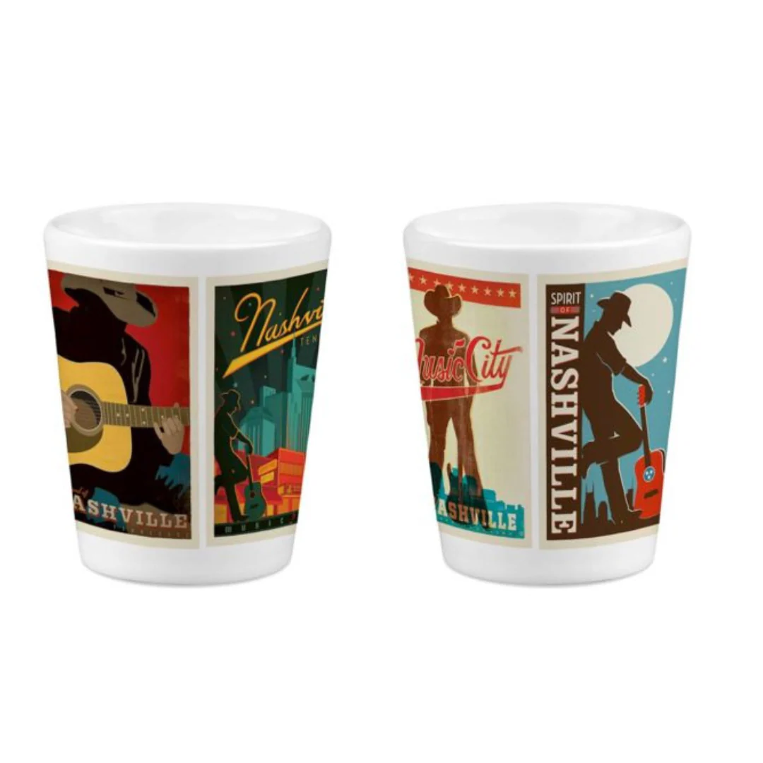 Spirit of Nashville Shot Glass - Image 3