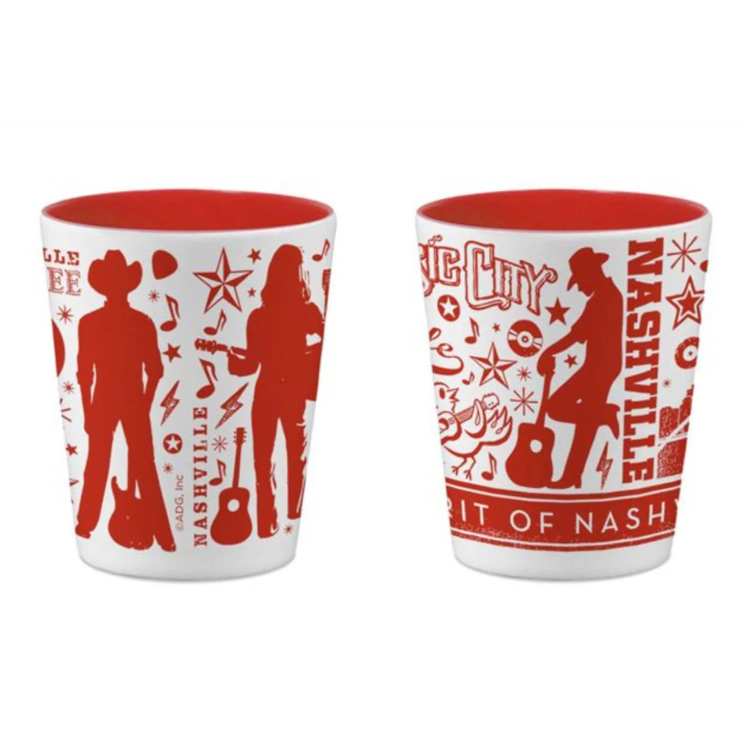 Spirit of Nashville Shot Glass - Image 4