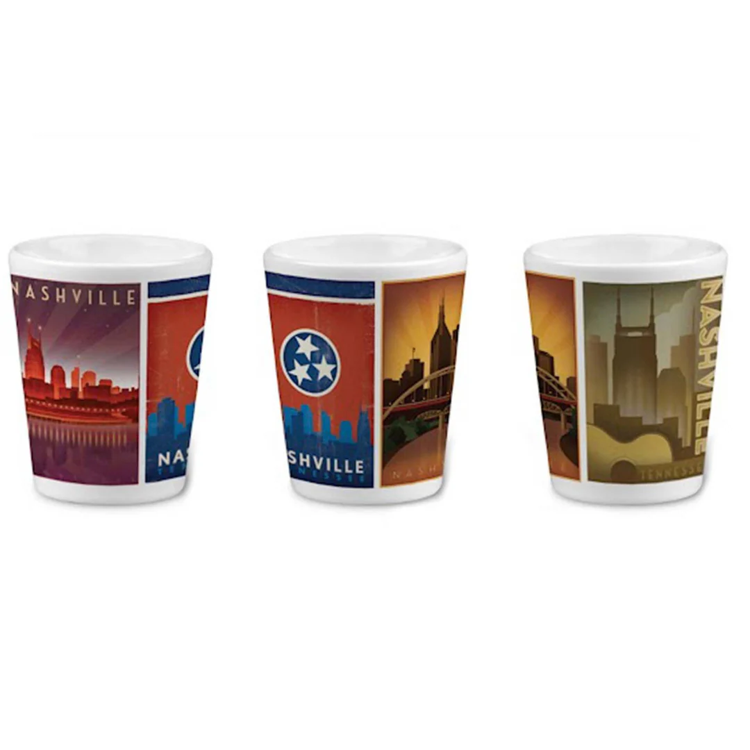 Spirit of Nashville Shot Glass - Image 6