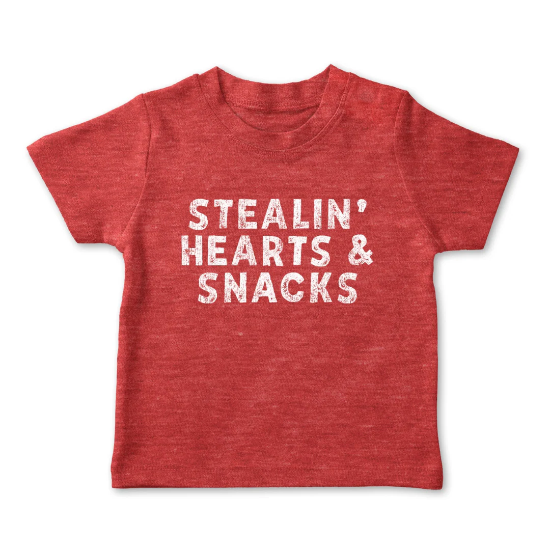 Stealin' Hearts and Snacks Toddler Shirt