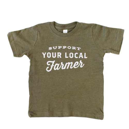 Support Your Local Farmer Toddler Shirt