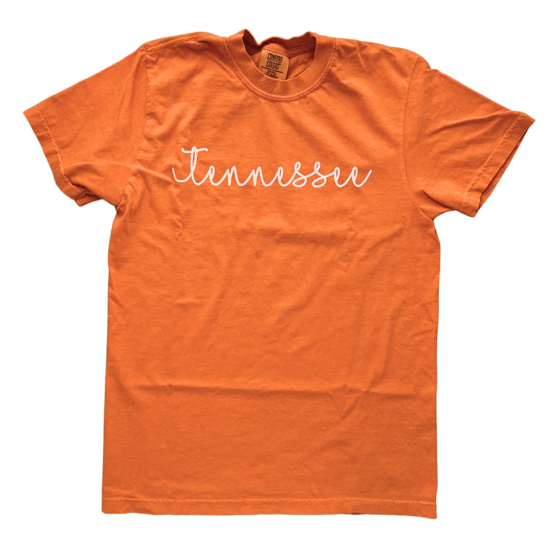 Tennessee Script Orange Shirt
