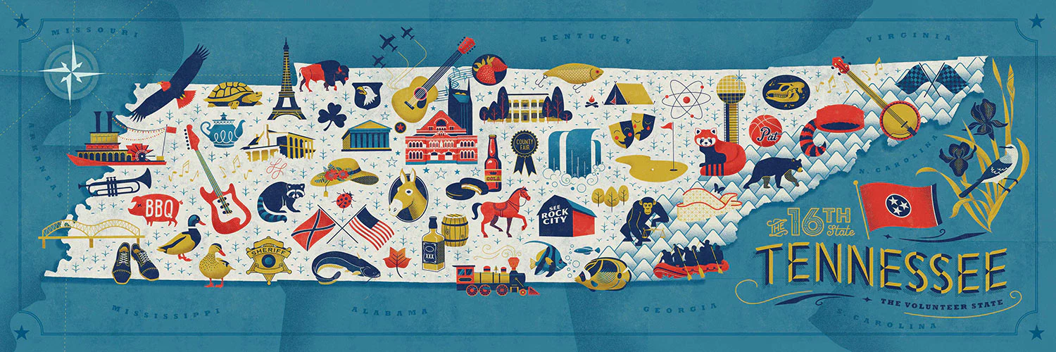 Tennessee Map Puzzle - Image 2